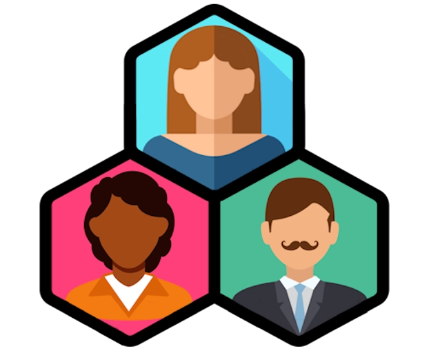 Sistema de departamentos do GinoChat organizando equipes de Vendas, Suporte e Financeiro